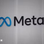 Biểu tượng của Tập đoàn Meta. (Ảnh: AFP/TTXVN)
