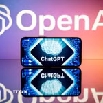 Biểu tượng công cụ ChatGPT của OpenAI. (Ảnh: AFP/TTXVN)