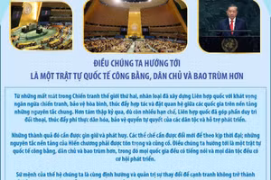 Nội dung cốt lõi trong phát biểu của Tổng Bí thư, Chủ tịch nước Tô Lâm tại Liên hợp quốc