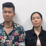 Vợ chồng Lê Văn Đông và Nguyễn Thị Mai Anh cầm đầu đường dây “chạy giám định” tại Viện Pháp y tâm thần Trung ương. (Ảnh: TTXVN phát)