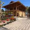 Toàn cảnh Nhà sàn Bác Hồ tại Khu di tích Chủ tịch Hồ Chí Minh, tỉnh Udon Thani, Thái Lan. (Ảnh: PV/Vietnam+)