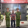 Đối tượng Đặng Văn Hoàng tại Cơ quan Cảnh sát điều tra Công an Thành phố. (Ảnh: CA Thành phố Hồ Chí Minh cung cấp)
