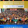 Giải chạy VnExpress Marathon Nha Trang lần thứ 4 thu hút 13.000 vận động viên tham dự. (Ảnh: Khánh Ly/Vietnam+)