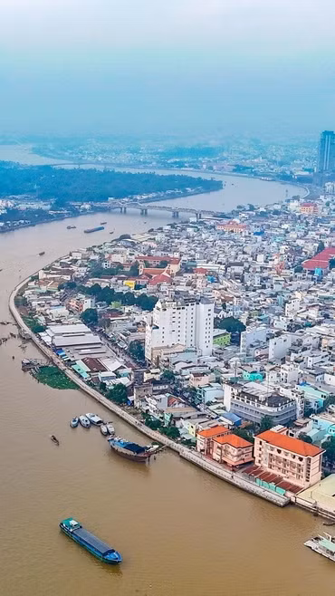 Một góc thành phố Cần Thơ. (Ảnh: Thanh Liêm/TTXVN)