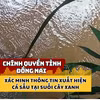 Chính quyền tỉnh Đồng Nai xác minh thông tin xuất hiện cá sấu tại suối Cây Xanh