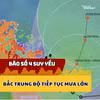 Bão số 4 suy yếu, Bắc Trung Bộ tiếp tục mưa lớn 